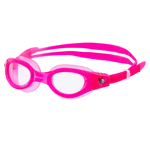 Vorgee Vortech Junior Clear Lens - Kids Swim Goggle - Pink