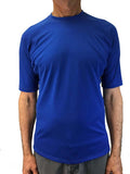 Personalized Chlorine Resistant Short Sleeve Rash guard - 2 print