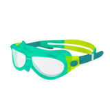 Vorgee Starfish Kids Alive Junior Swim Mask – Clear Curved Lens, Wide-Vision Anti-Fog Toddler Goggles 4 Year+