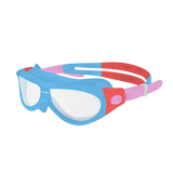 Vorgee Starfish Kids Alive Junior Swim Mask – Clear Curved Lens, Wide-Vision Anti-Fog Toddler Goggles 4 Year+