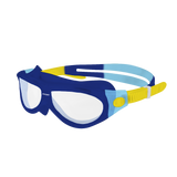 Vorgee Starfish Kids Alive Junior Swim Mask – Clear Curved Lens, Wide-Vision Anti-Fog Toddler Goggles 4 Year+