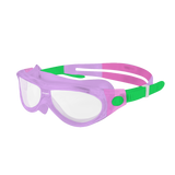 Vorgee Starfish Kids Alive Junior Swim Mask – Clear Curved Lens, Wide-Vision Anti-Fog Toddler Goggles 4 Year+