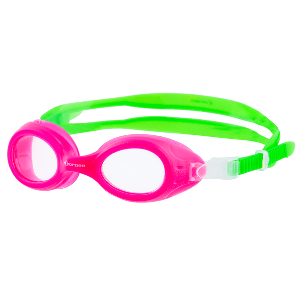 Voyager Jnr - Clear lens - Ages 4-12yrs - Fluro Pink / Green